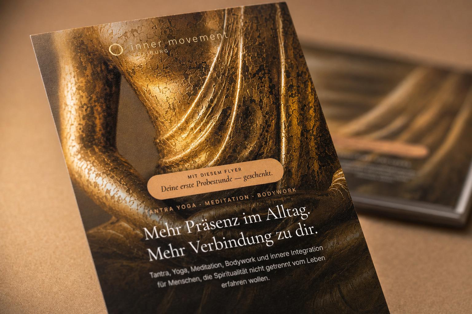 Inner Movement A6-Flyer, Detail