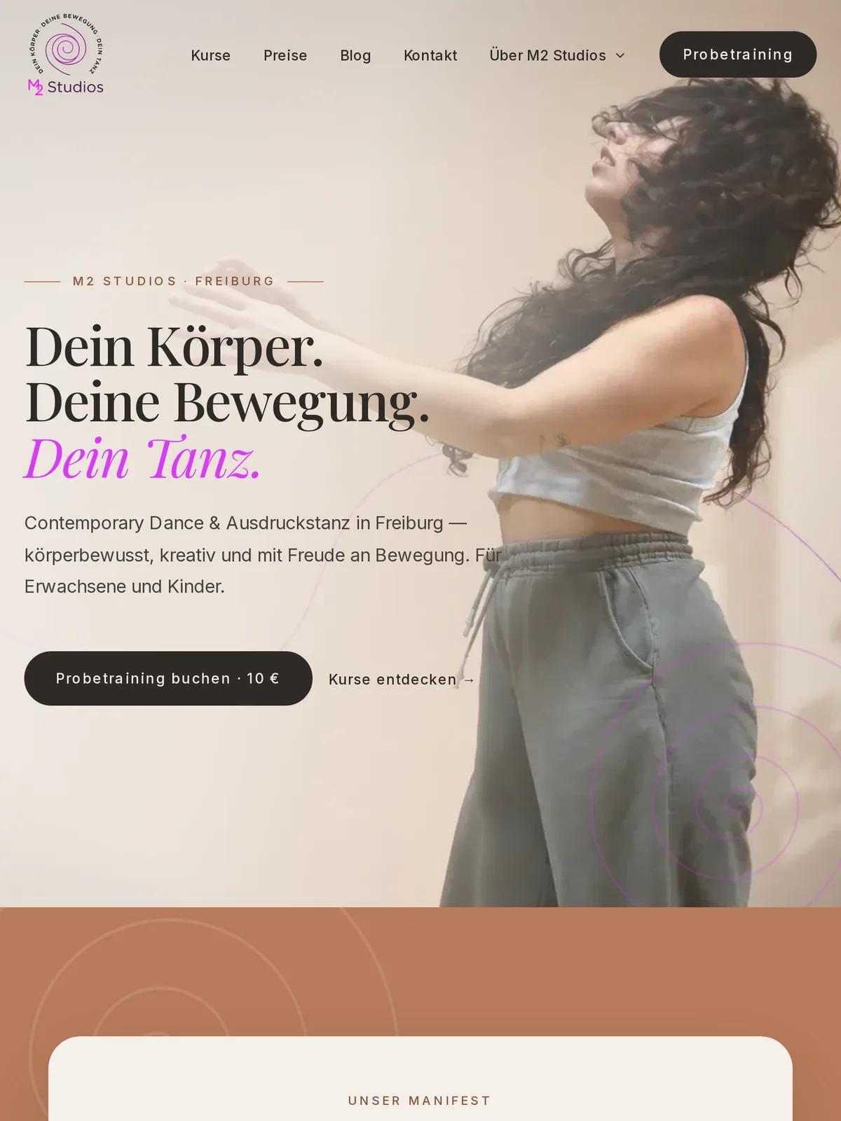M2 Studios, Ansicht auf dem Tablet